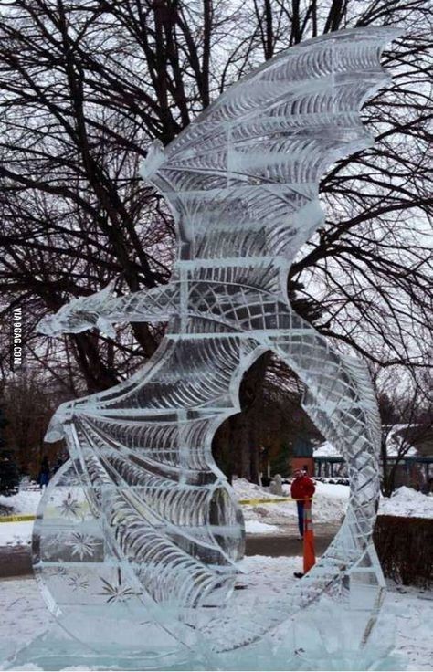 Sculpture de Glace